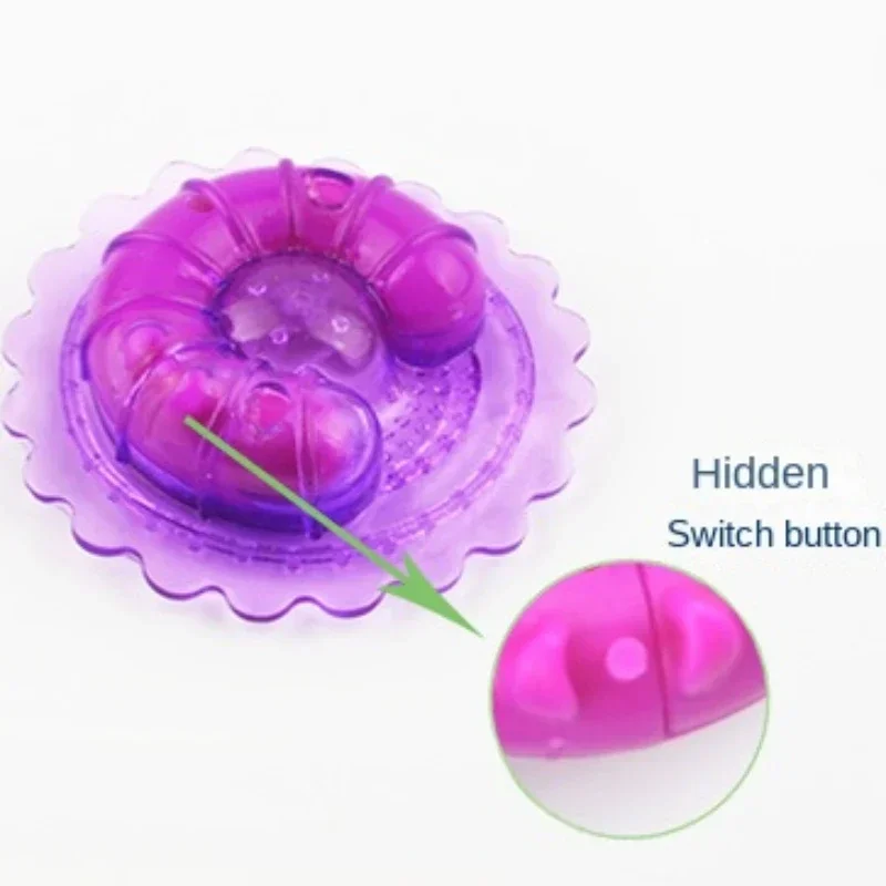 1 زوج الحلمة كليب الهزاز G بقعة الحلمة تدليك الثدي تحفيز الحلمة ملصق الهزاز الجنس لعب للنساء