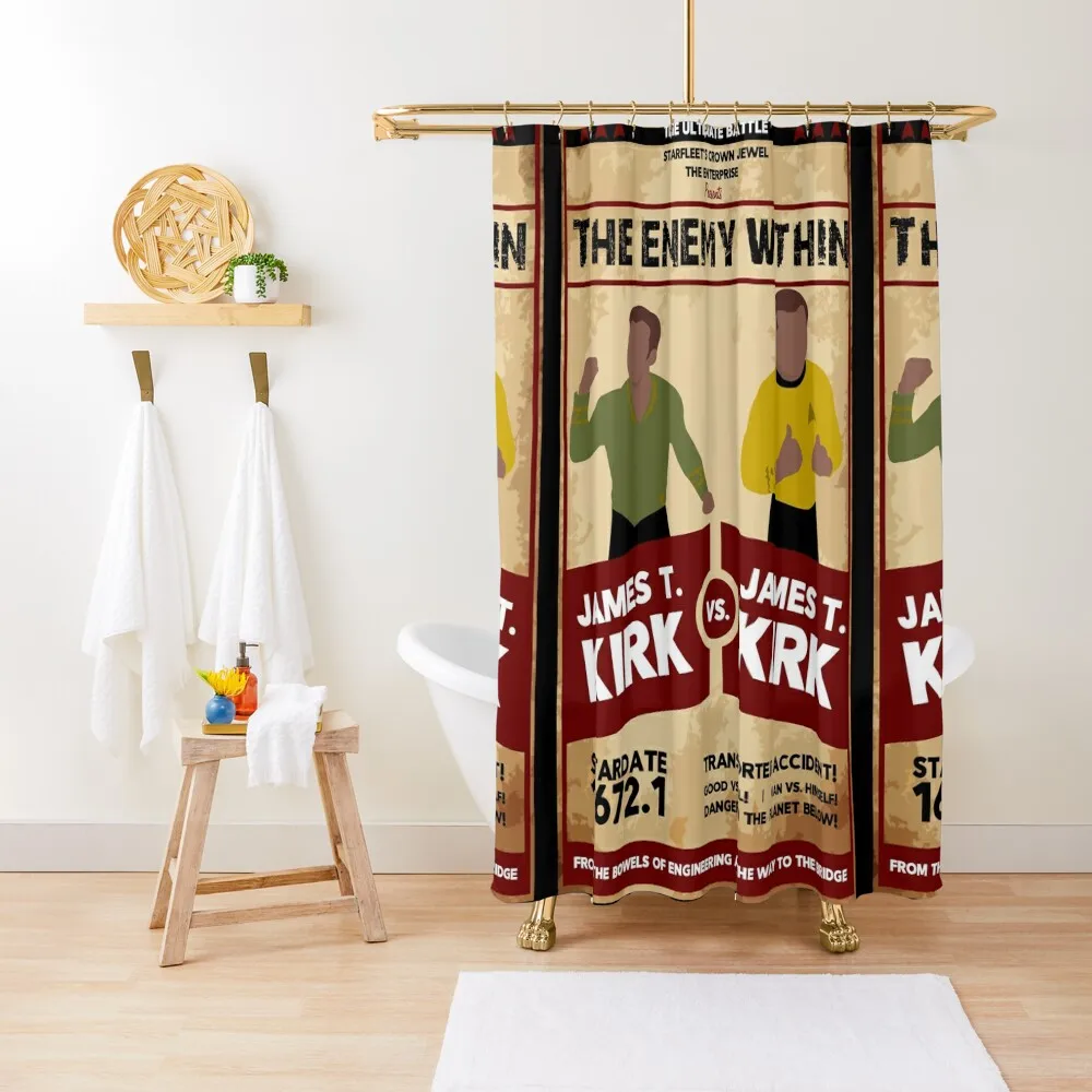 

Kirk vs. Kirk Shower Curtain Bathroom Accessorys For Bathrooms Bathroom Accessories Bathroom Decor Curtain