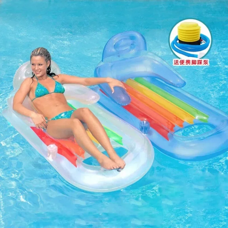 58802 Inflatable Armrest Backrest Floating Row Water Leisure Surfing Floating Row Children's Toy