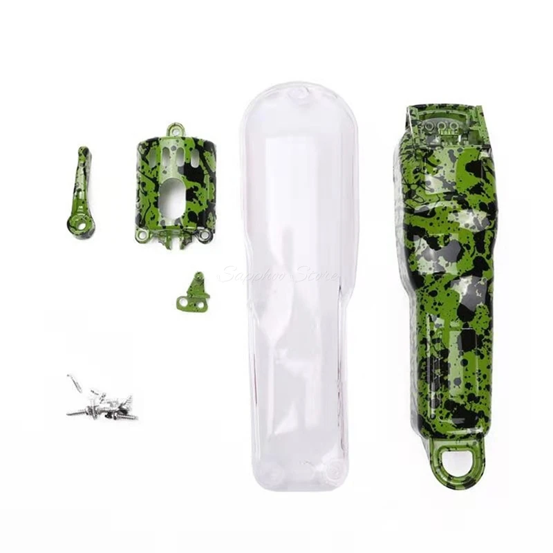 5pcs/set For Wahl 8148 8591 Electric Hair Clipper Cover Set Salon Transparent Clipper Modified Shell Assembly Accessories Tools