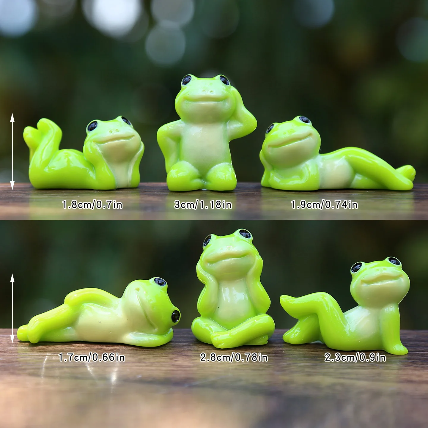 Cartoon Japanse Kikker Klein Dier Standbeeld Hars Pop Speelgoed Creatieve Leuke Kikker Grappige Action Figure DIY Micro Landschap Ornamenten