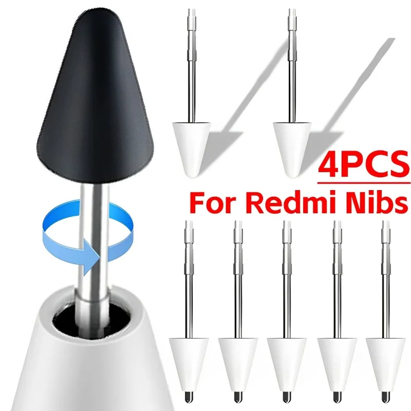 Smart Pen Nib Silent Replacement Tips for Xiaomi Mi Pad Redmi Pencil Nib Screen Stylus Writing Drawing Tablet Pencil Stylus Tips