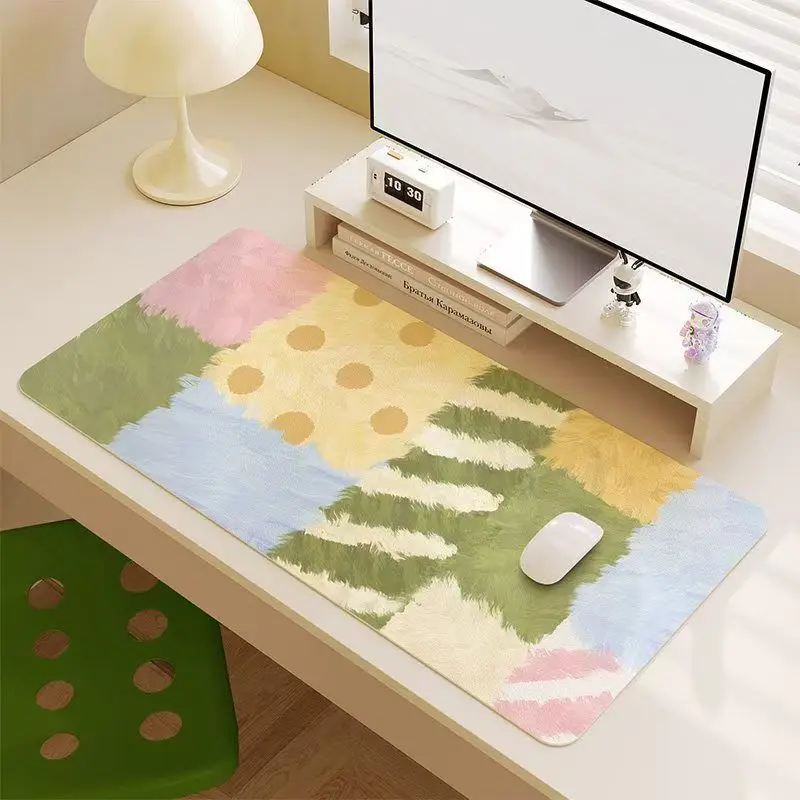 mouse pad oversized cute girl dormitory computer table pad large keyboard pad