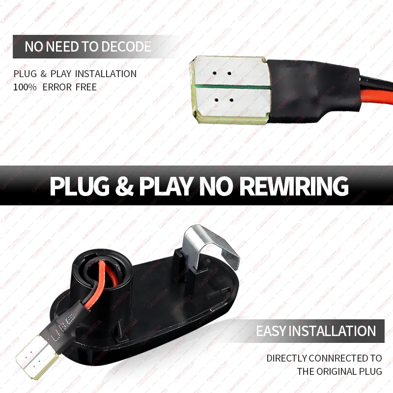 2 SZT. LED Dynamiczne Sekwencyjne Kierunkowskazy Boczne DO Fiat Bravo II DO Alfa Romeo Mito 147 Hatchback GT Coupe 2000-2016 46556563