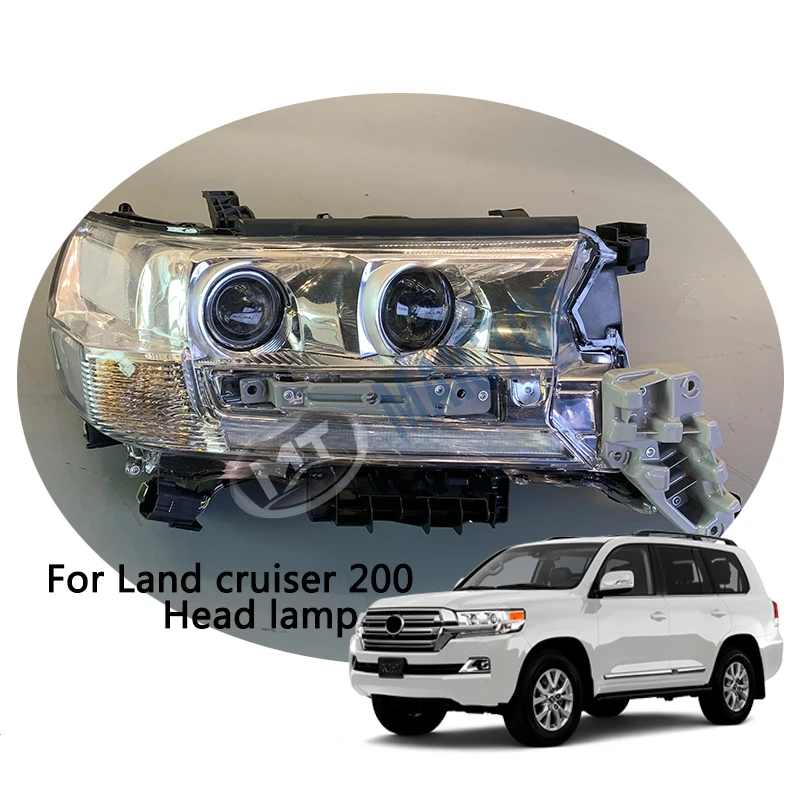 

Maictop car accesorios led faro front headlight for land cruiser lc 200 lc200 fj200 head lights 2016 - 2020