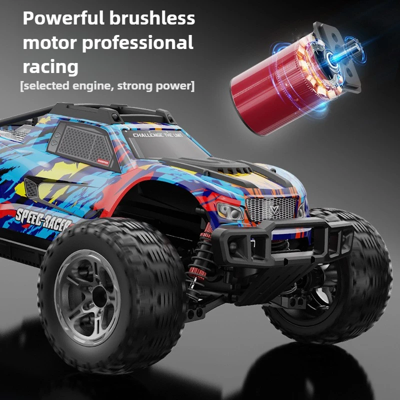 Высокоскоростные 4WD радиоуправляемые автомобили 50 км/ч, 1:10 полномасштабный внедорожный радиоуправляемый грузовик, бесщеточный автомобиль с дистанционным управлением, игрушки для мальчиков, игрушечный автомобиль в подарок