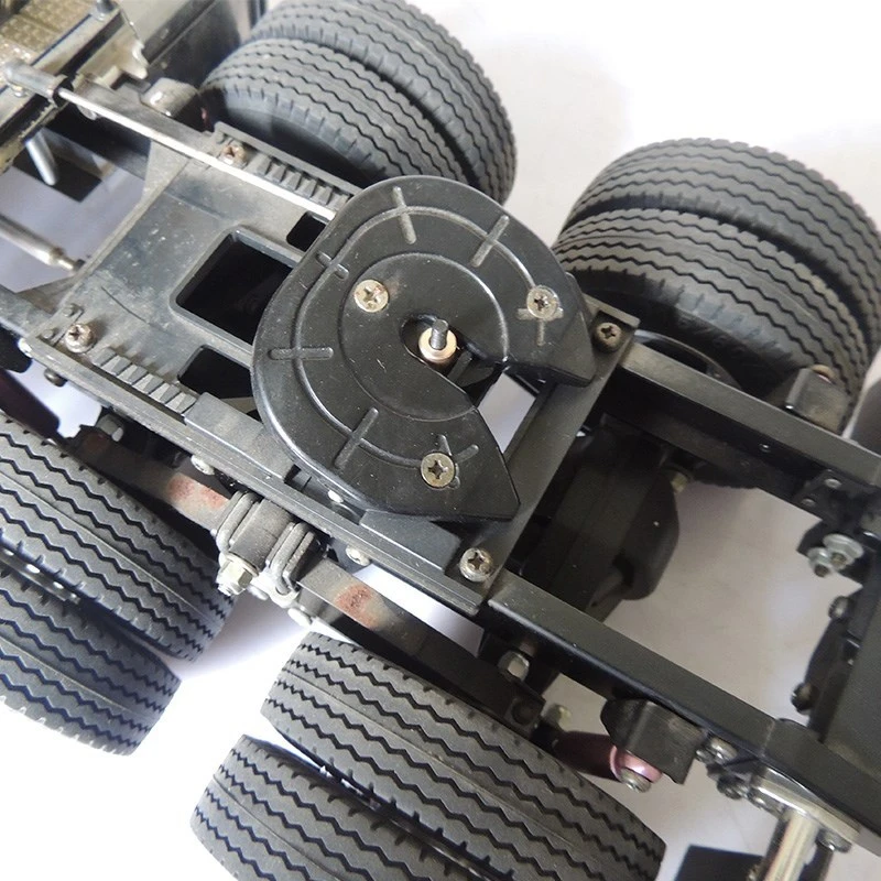 1/14 RC Tractor Truck Mushroom Head, Scale Simulation Decor Parts for Tamiya & Static Model Original Tractor Head Upgrade Spare