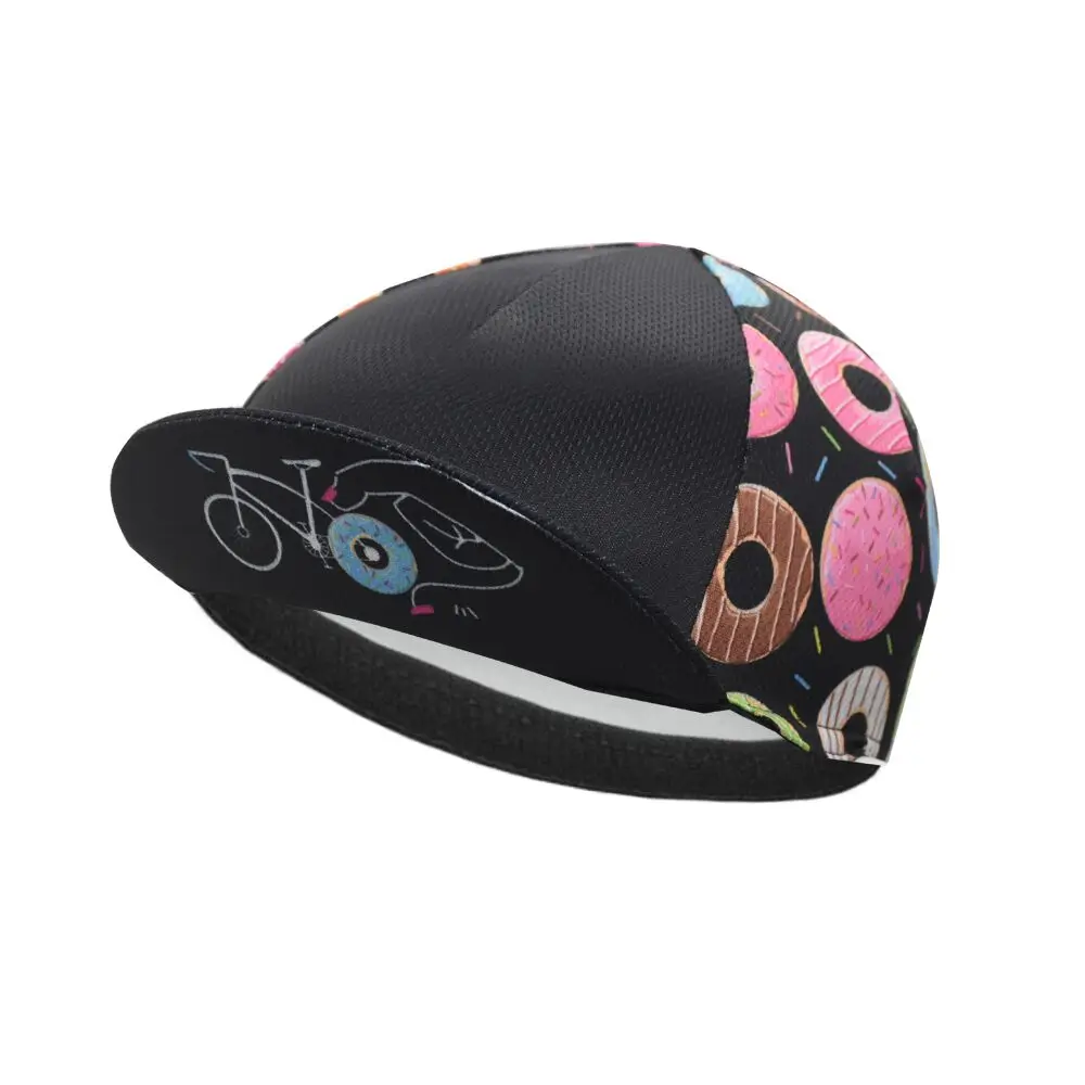 Coffee And Beer Donuts Cycling Hat Bike Caps For Men and Women Quick-drying Breathable Sports Outdoor Ride Unisex