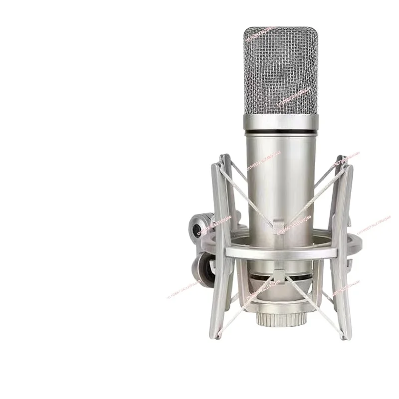 U87 condenser microphone 5V48V sound card live microphone Douyin Kuaishou Internet celebrity recording studio live