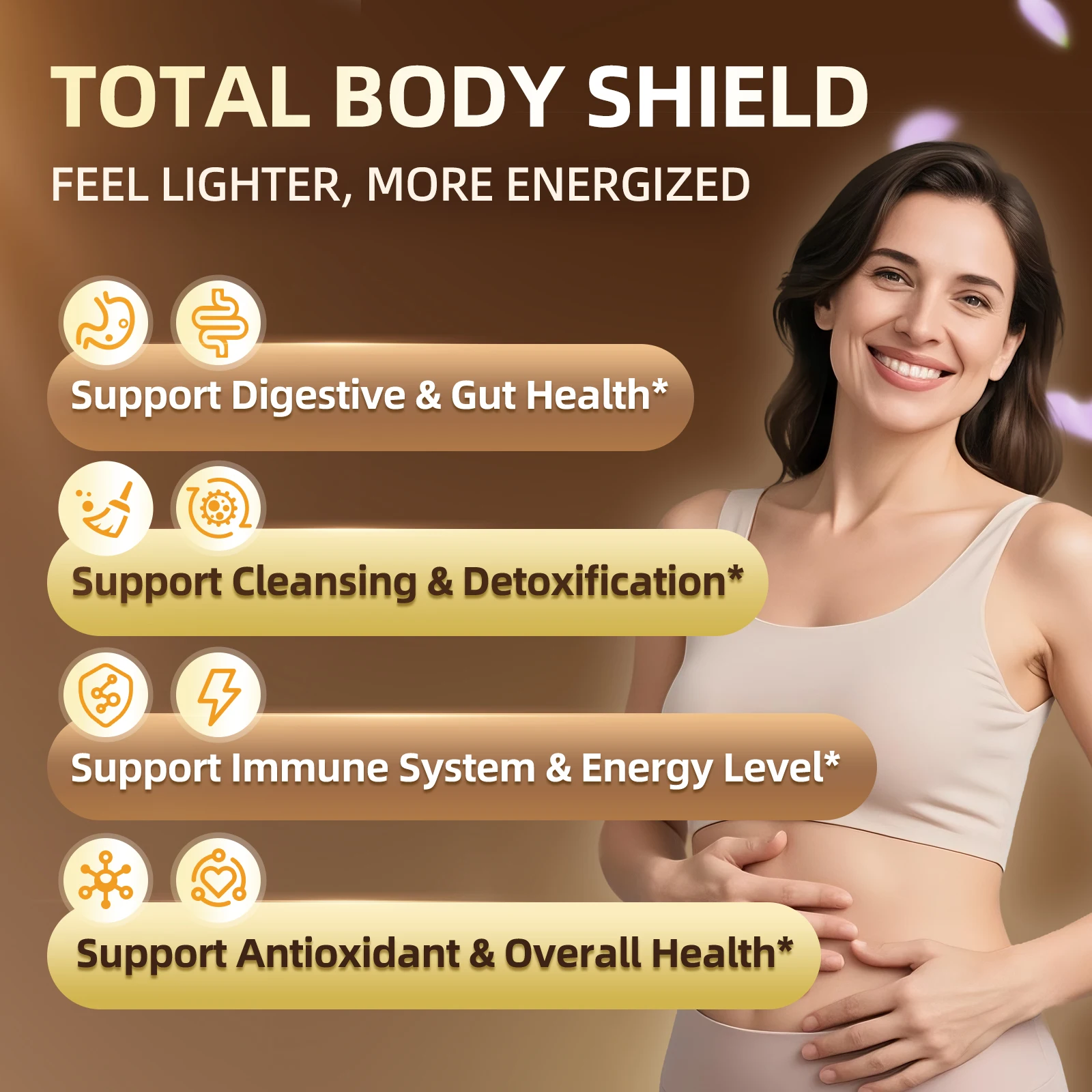 كبسولات Lukaree 16-in-1 من خشب الشيح بالجوز الأسود، تنظيف الأمعاء السريعة وصحة الجهاز الهضمي مع كركم الثوم والليبوسوم والتوصيل بالليبوسوم #3