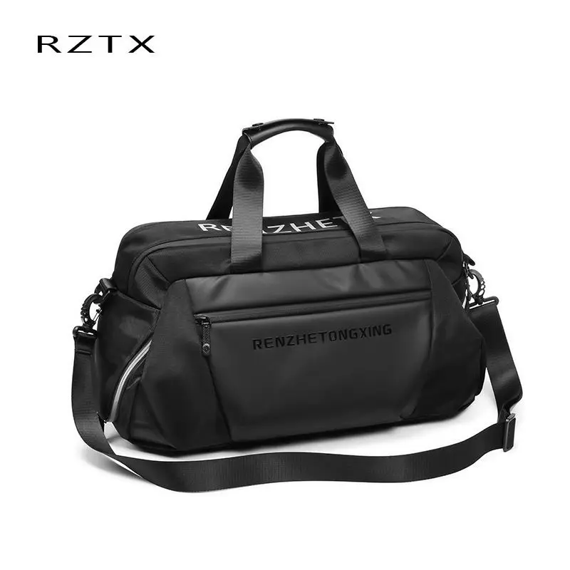 Bolsos de viaje para hombre, equipaje, bolsas de lona Oxford, bolso de viaje, bolso de fin de semana impermeable, bolso de hombro multifunción de gran capacidad