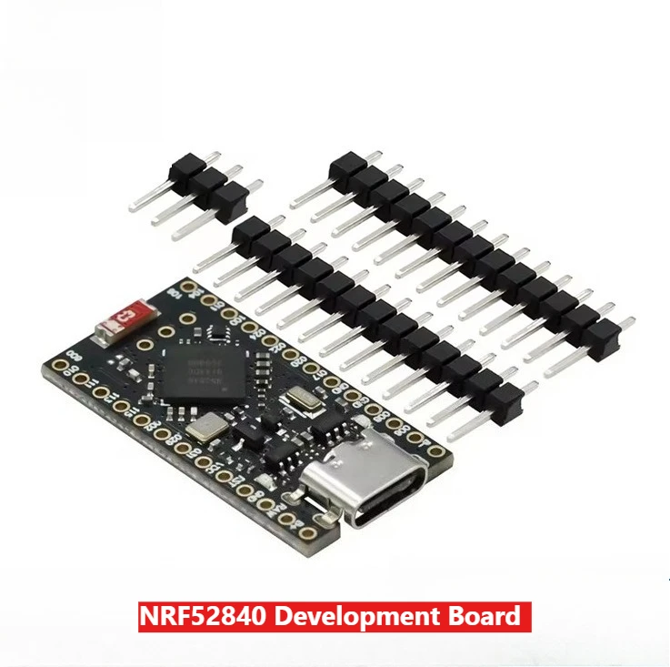 

2 шт. Профессиональная плата для разработки Pro Micro NRF52840 с модулем Bluetooth и управлением зарядкой аккумулятора, совместимая с Nice Nano V2 для DIY-проектов