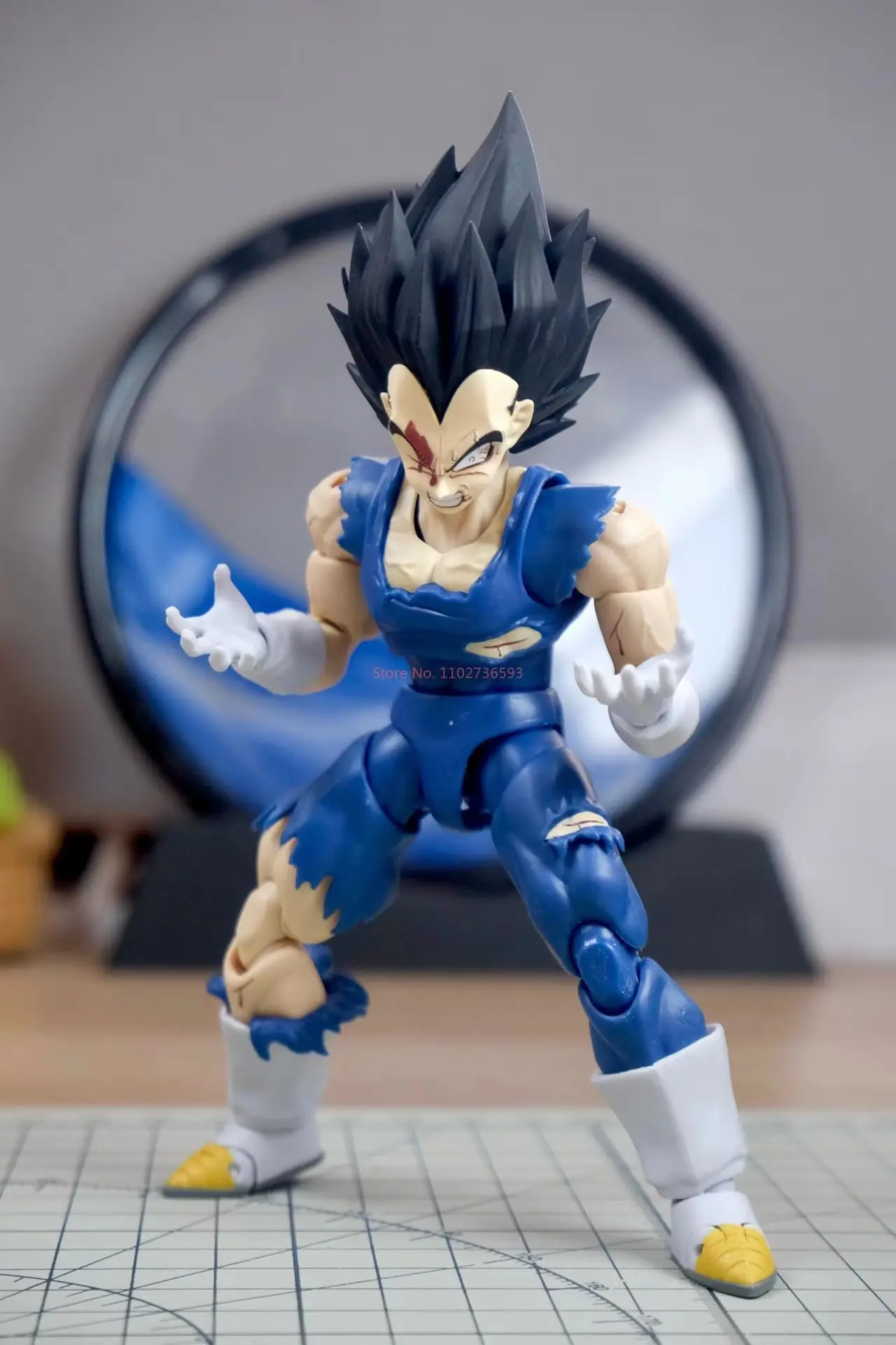In Magazzino KO Dragon Ball Z SHF SSJ Super Saiyan Vegeta Son Goku Teste Accessori Headsculpt Anime Action Figures Giocattoli Giocattolo IN PVC
