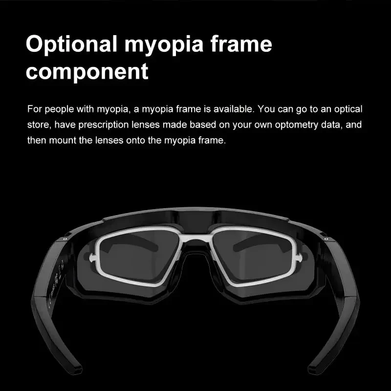 Xiaomi AI Smart Glasses1080P Camera 8MP Anti-shake Cycling Video&Photo Sport Sunglasses ChatGPT DualMic 32GB Windproof Goggles view 2