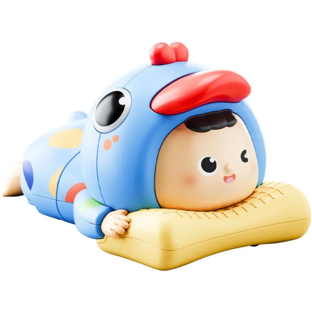 Learns To Crawl Crawling Baby Toys Big Eyes Cartoon Learning Crawling Doll Funny Clockwork Climbing Twist Walking Duck Toddler