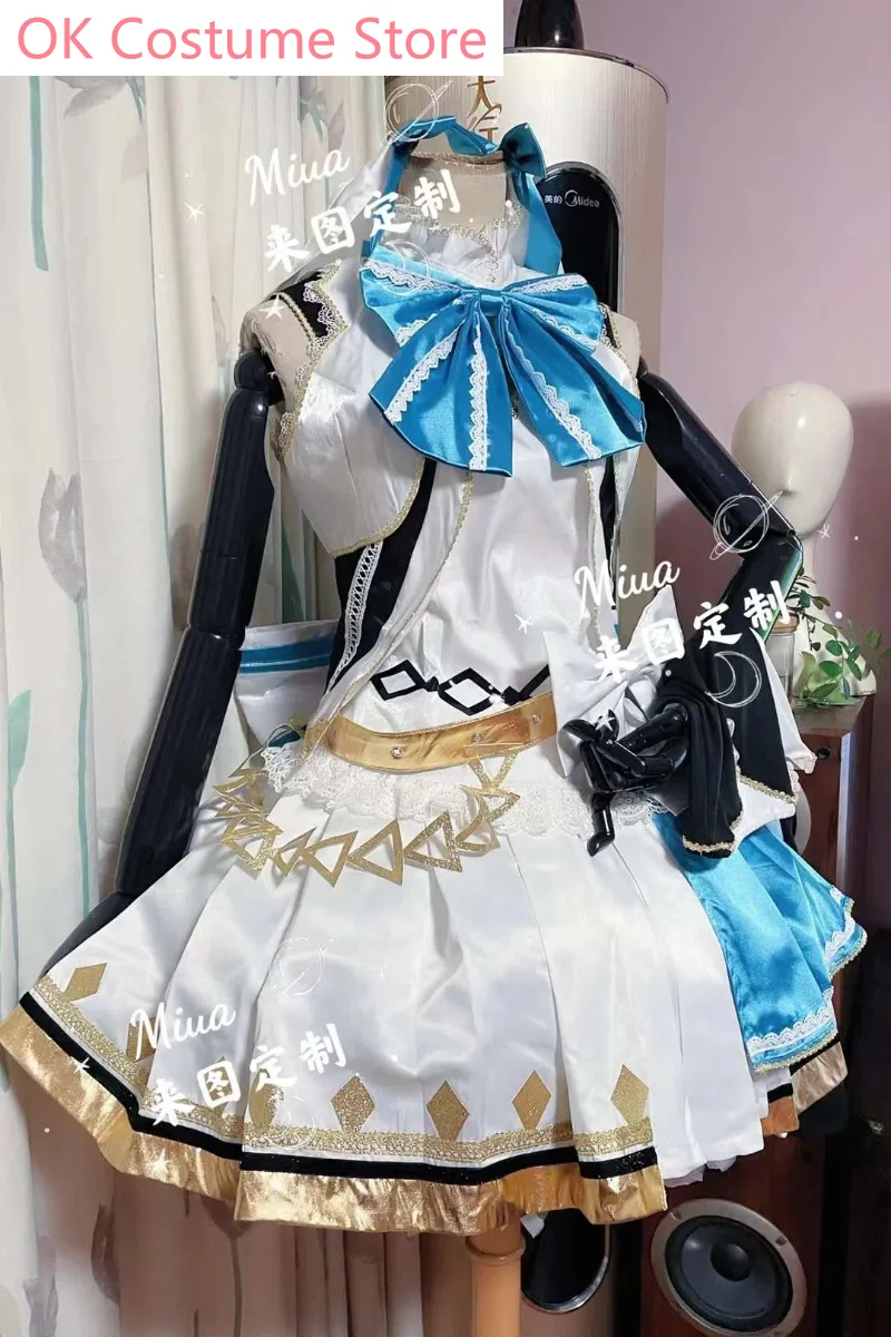 Hololive Shirakami Fubuki Hit The Song Costume Cosplay Costume Cos Game Anime Party Uniform Hallowen Play Role Clothes Clothing