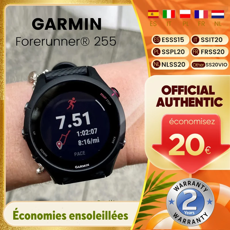 Reloj Inteligente Garmin Forerunner 255