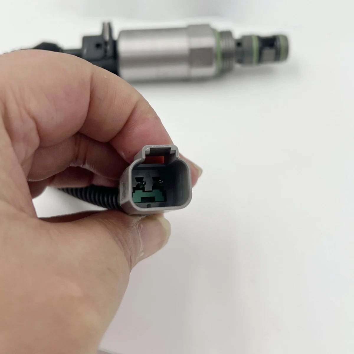 حار بيع R900772014 قطع غيار حفارة استبدال صمام الملف اللولبي النسبي جديد للبناء #6