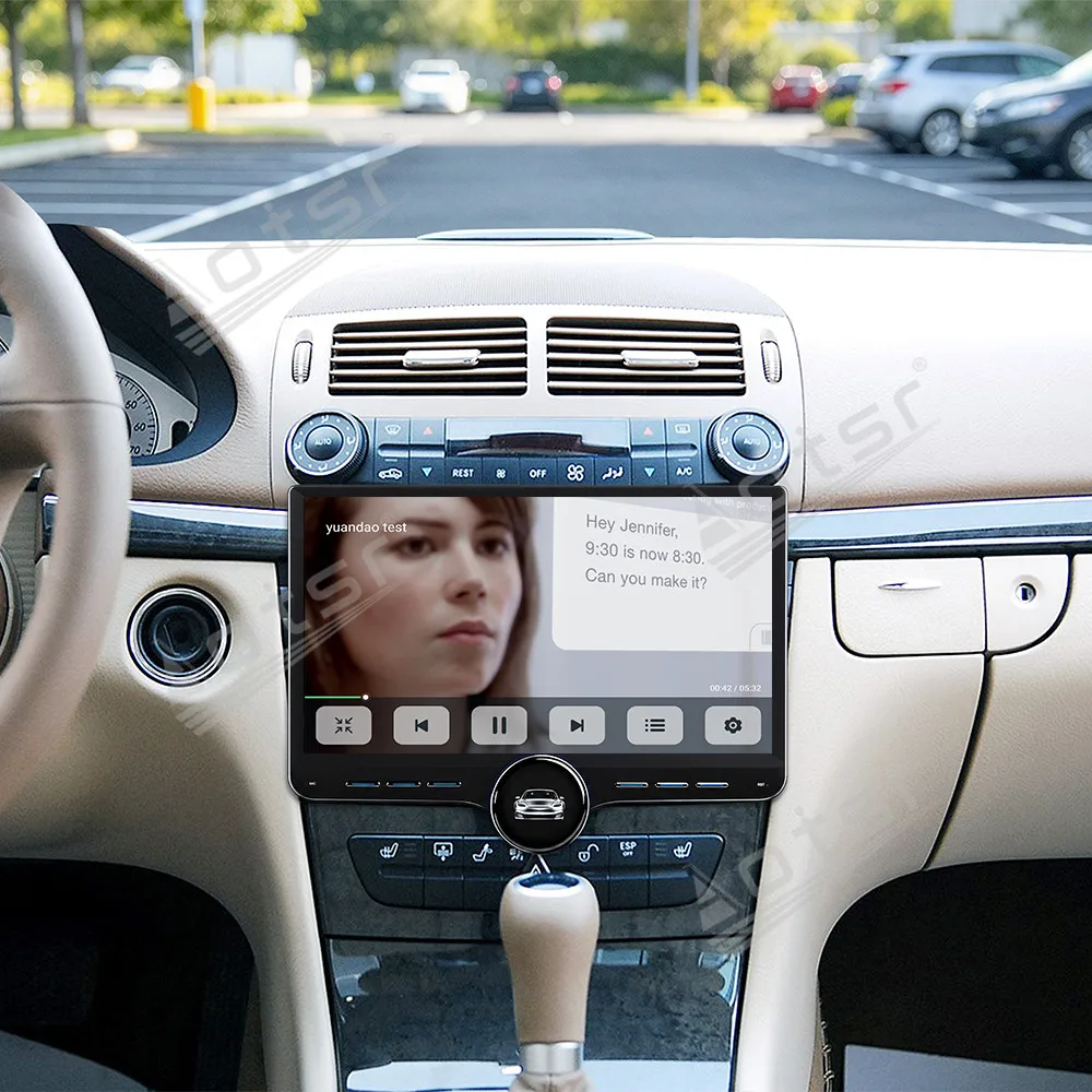 11.5" Android 15 For Mercedes Benz E Class 2002-2008 CarPlay Car Radio GPS Navigation DSP Screen Multimedia Player Head Unit view 6