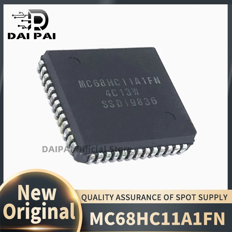 (5Pcs-10Pcs/Lot) 100% New original MC68HC11A1FN 68HC11 MC68HC11A1 PLCC52 8-bit microcontroller chipset