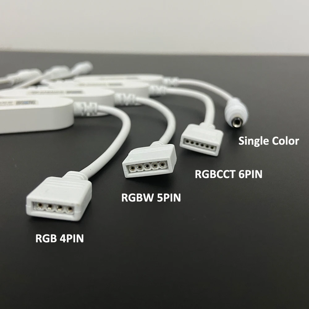 DC 5V 12V 24V Tuya Zigbee Smart LED Controller Dimmer RGB RGBW RGBCCT RGBCW Strip f SmartThings zigbee2mqtt home assistant Alexa