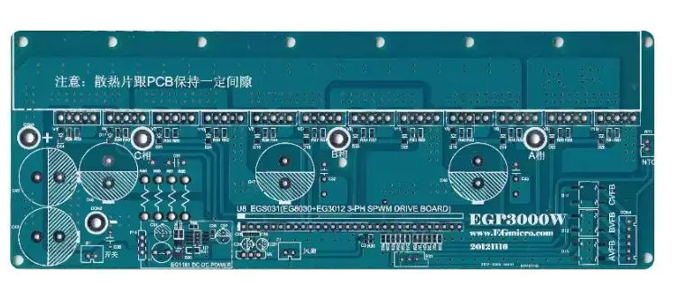 egp3000w-三相純正弦波インバーターパワーベースボード（空基板）-ups-eps