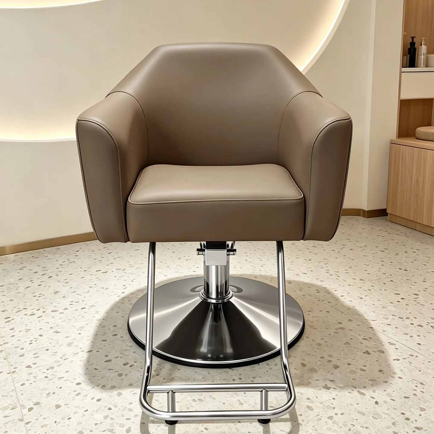 Barber Shop Chair High-End Internet Celebrity Hair Salon Stool New Rotatable Adjustable Hair Salon Special Hair Cutting Perming