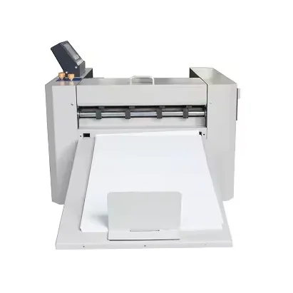 SM-372Y A3 Automatic Creasing Machine 3850 Sheets Per Hour Paper Perforation Machine for Cards Brochures Books