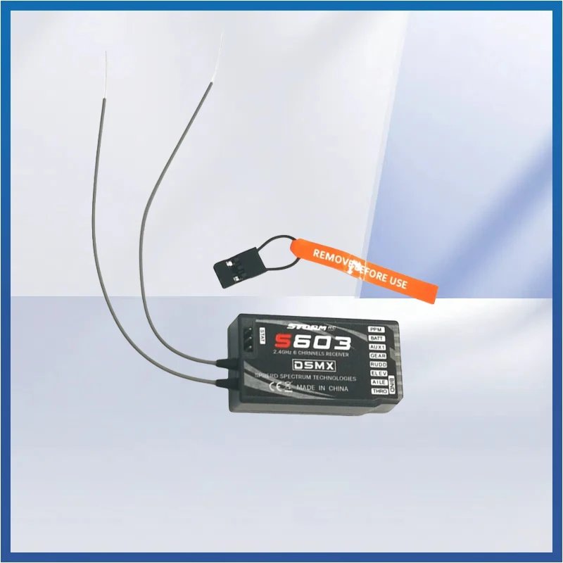 

S603 6CH 2.4G RC Receiver Compatible With JR SPECTRUM DSM-X DSM2 Transmitter For RC Drone Quadcopter Aircraft Model Part