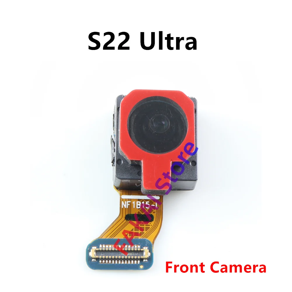 Rear Front Camera For Samsung Galaxy S22 Ultra 5G SM-S908E S908B S908U Frontal Selfie Back Backside Camera Module Spare