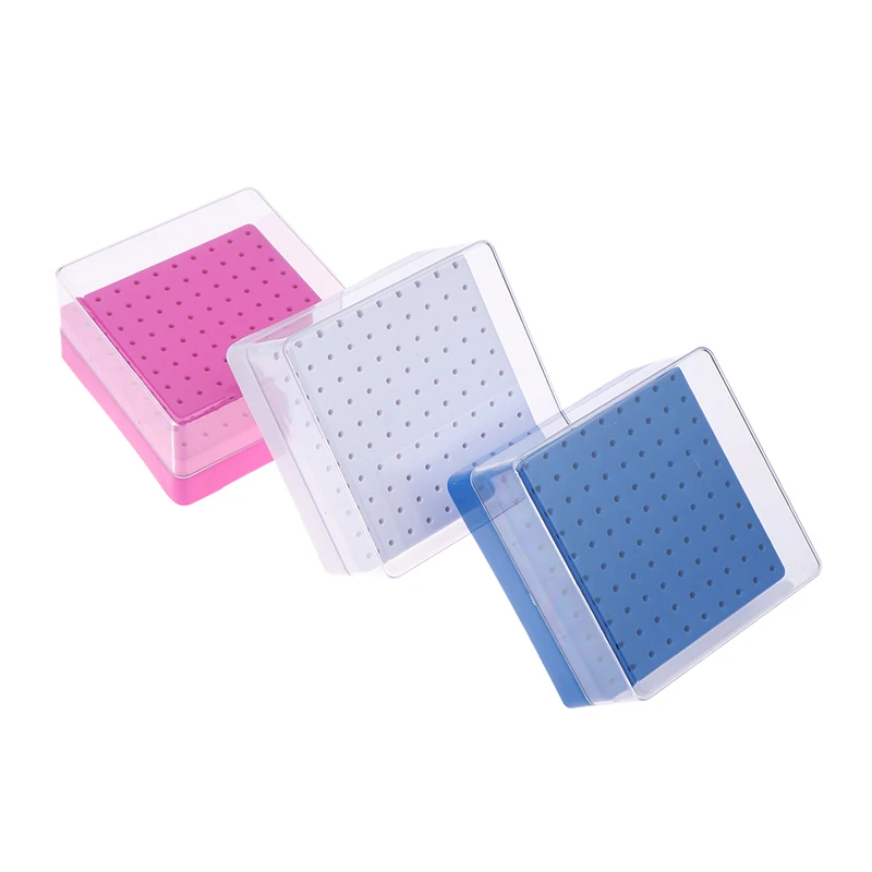 1 قطعة 100 ثقوب المهنية مسمار الفن مثقاب الخشب حامل معرض حامل عرض مسمار مانيكير أداة البلاستيك الأظافر اكسسوارات