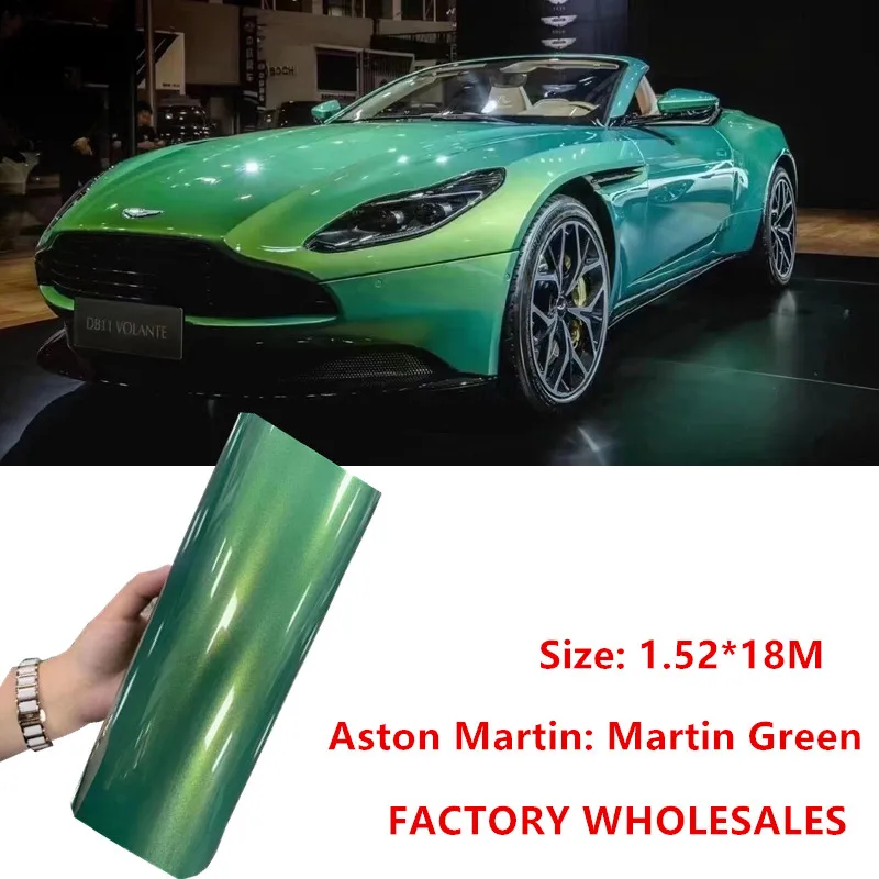 Highest quality Gloss Rainbow Laser Rainbow Scroll Vinyl Film Auto Plastic Wrap Auto Plastic Wrap Quality Assurance Martin Green