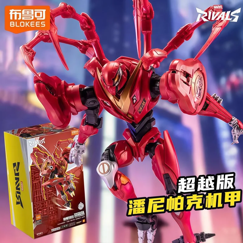 

Конструктор Blokees Original Marvel Peni Parker SPDR Suit: Фигурка-робот Чемпиона, коллекционная сборная модель, подарок