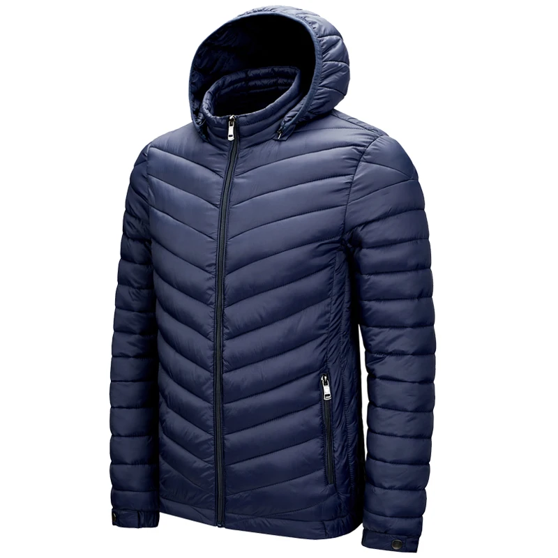 Inverno masculino marca quente grosso impermeável jaqueta parkas casaco masculino outwear outono à prova de vento destacável com capuz parkas jackts