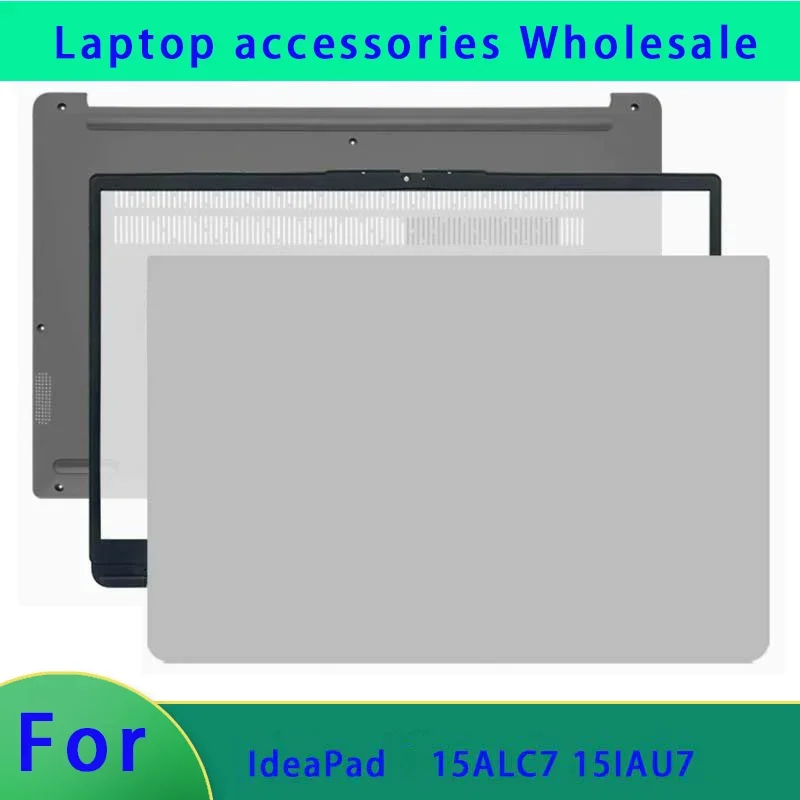 LCD back cover for IdeaPad 1 15ALC7 15IAU7 2022 laptop screen top cover, front border hinge cover, palm rest ABCD Shell