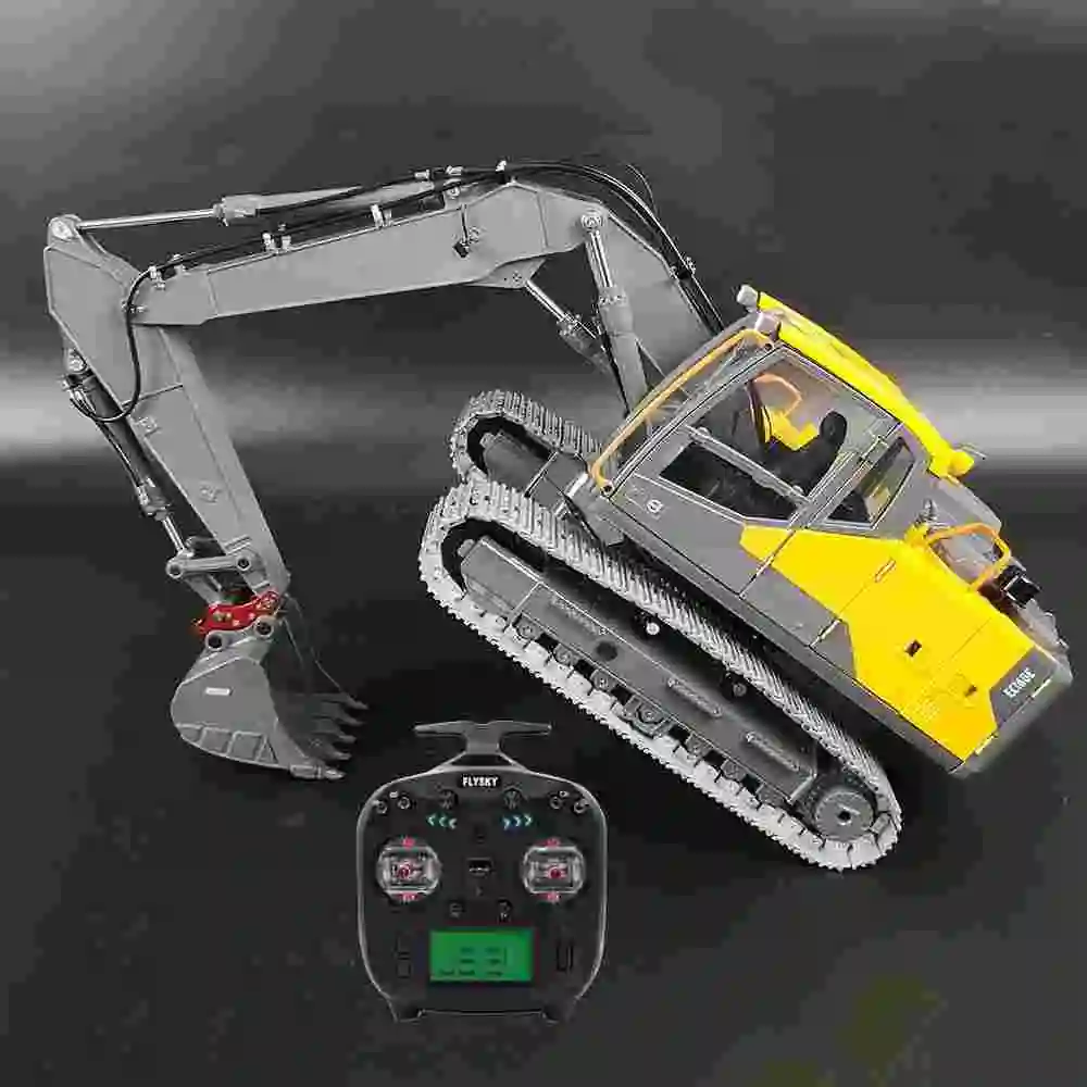 EC160 RC Excavator Modified 3-section Arm Hydraulic Kit 1/14 E010 Electric RC Excavator Modified Hydraulic Excavator Upgrade Kit