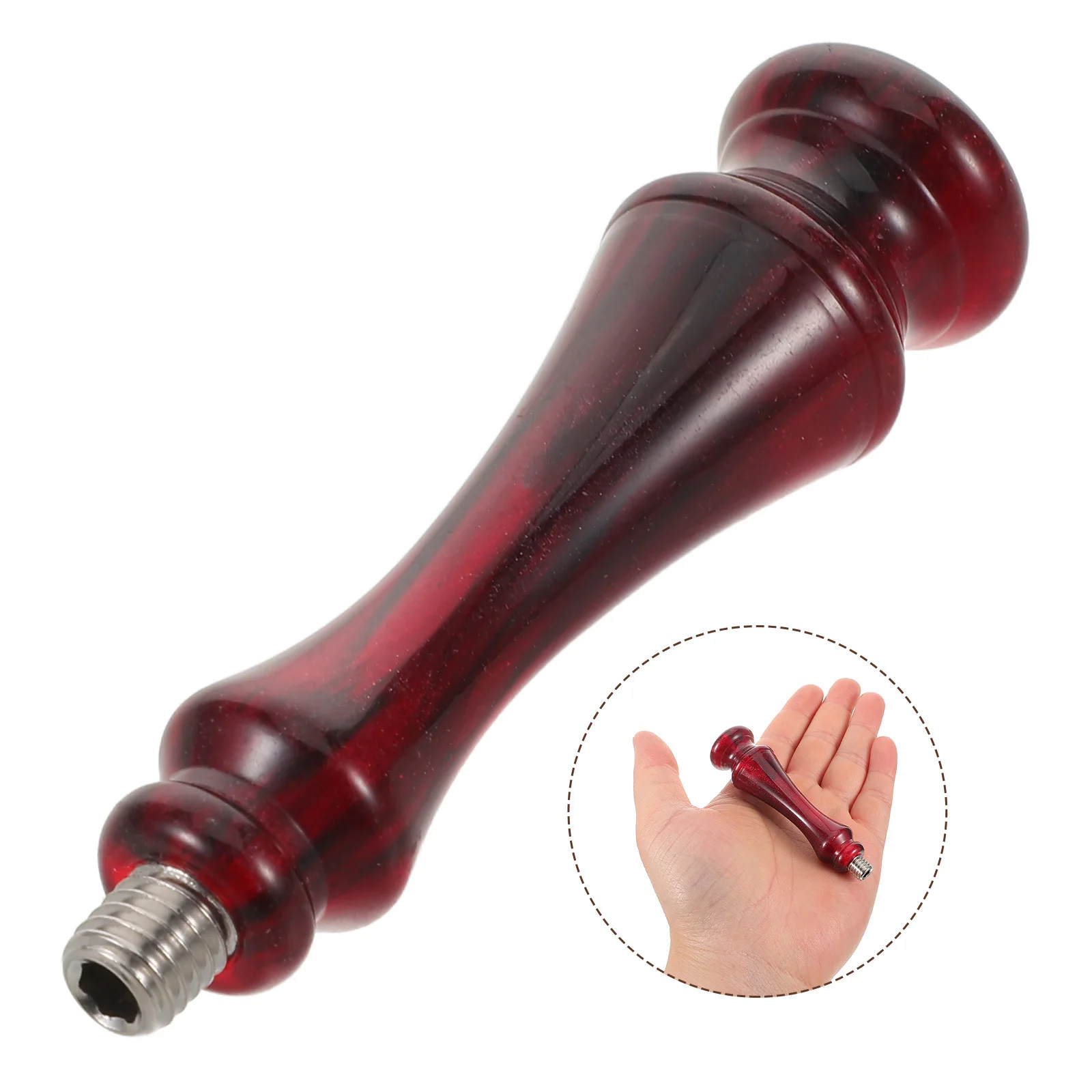 

Seal Handle Decorative Wax Ancient Resin Stamp Handles All Bronze Handmade Stamper Envelope Replacement Metal