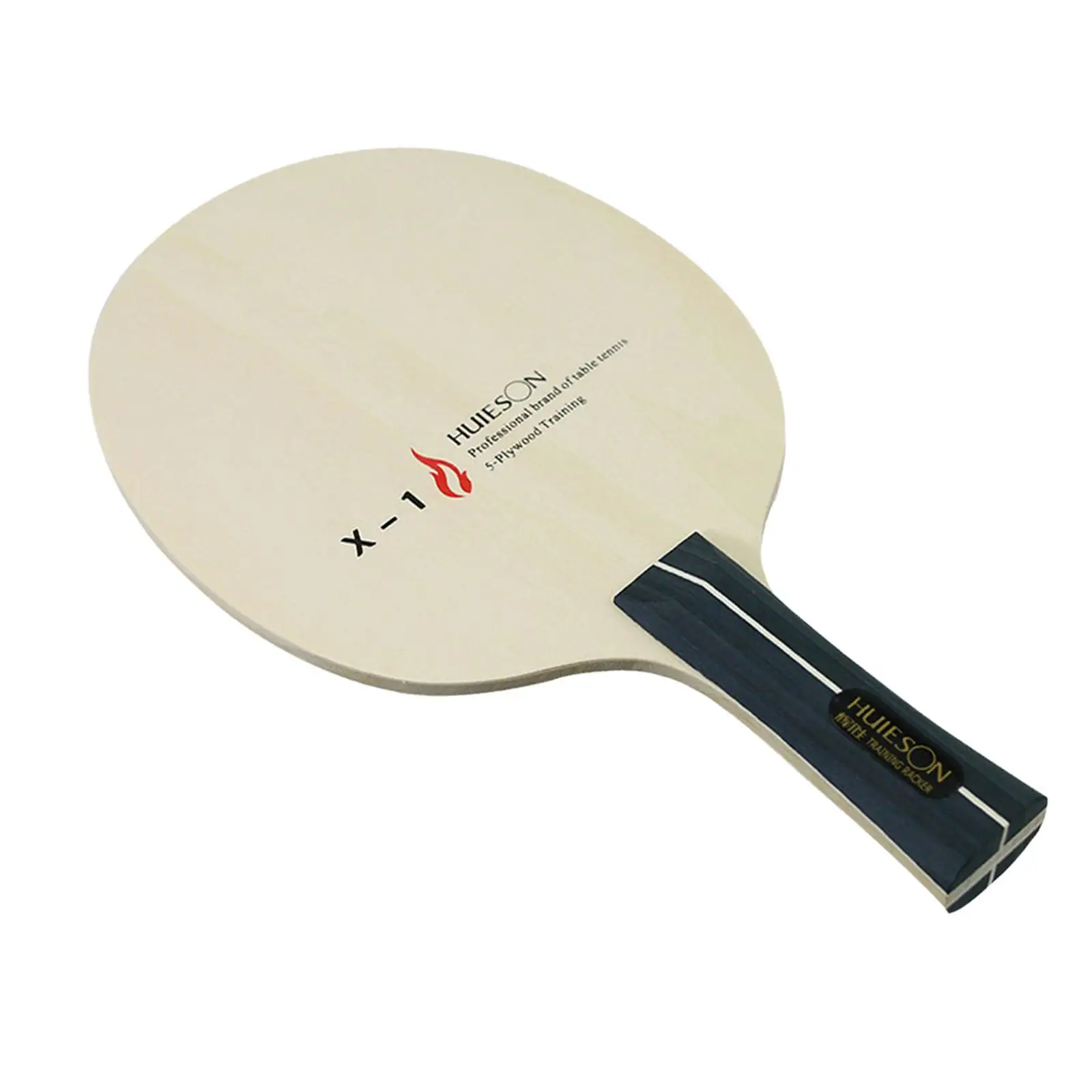 Table Tennis Blade Wood Baseboard Lightweight Portable Table Tennis Racket Base Plate for Athletes Casual Playing Practice