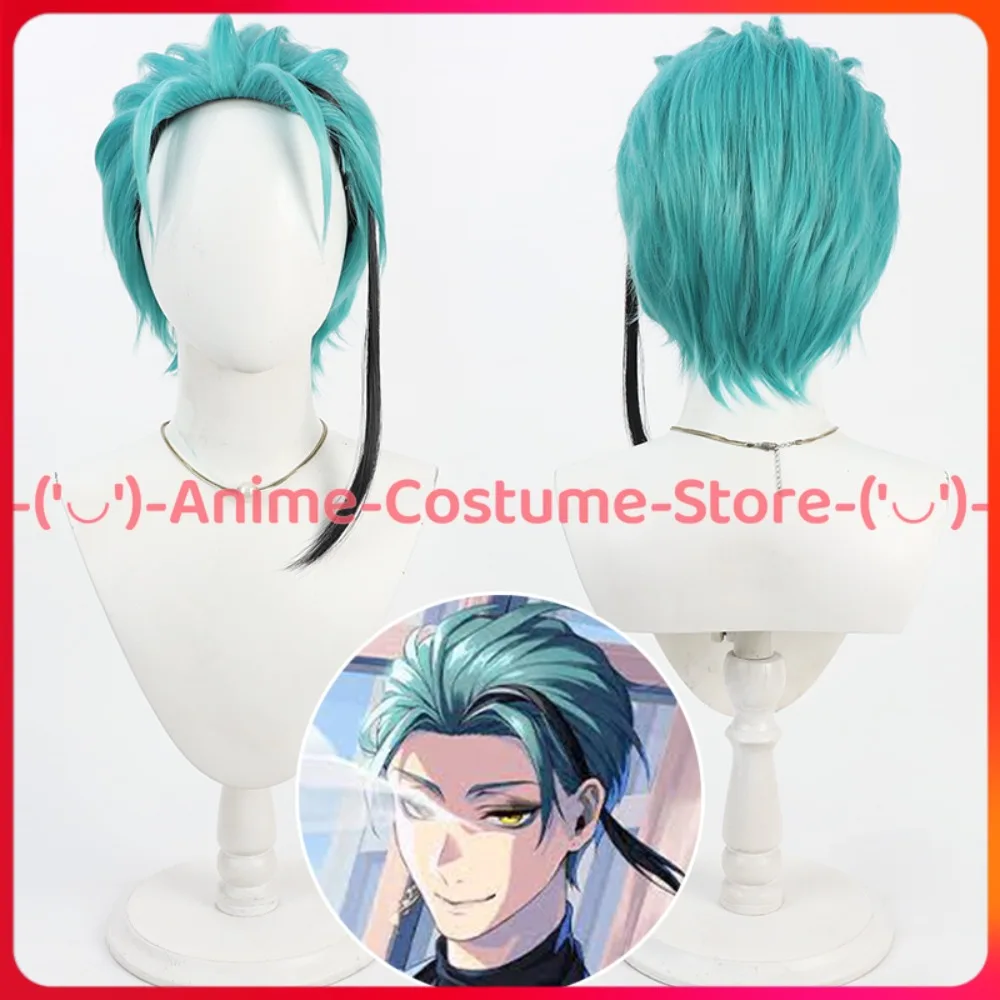 

Twisted Wonderland Floyd Leech Косплей Парик Игровой Персонаж Хэллоуин Карнавальный Костюм Парики Термостойкие Синтетические Волосы