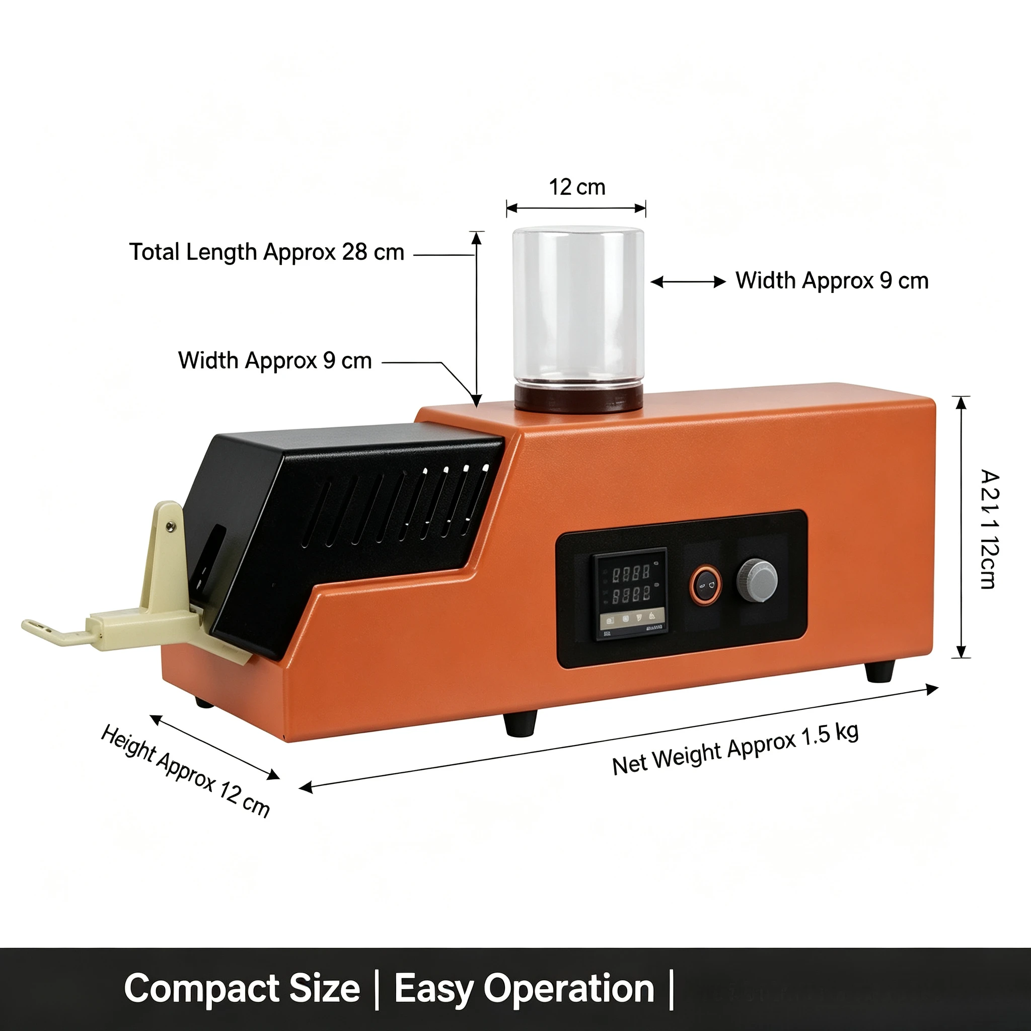 Desktop 3D Filament Extruder Maker 1.75mm 3mm Adjustable Speed REX-C100 Temp Control DIY Printing Consumable Processing