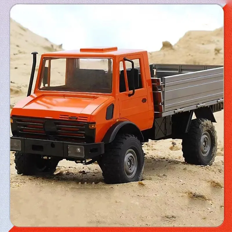 rc car Ld1201 Unimog 1/12 Remote-controlled Electric Rc Model Off-road Climbing Vehicle Differential Lock Door Bridge Toy Gift