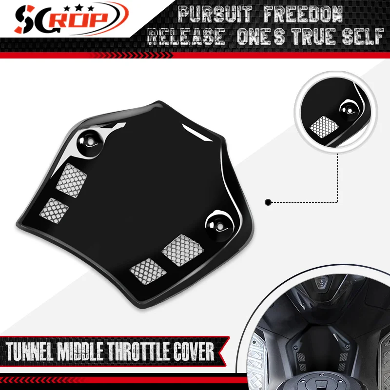 

High Quality Tunnel Middle Cover For YAMAHA TMAX560 TECH MAX 2020-2024 Motorcycle Throttle Protective Cover Accessories tmax560