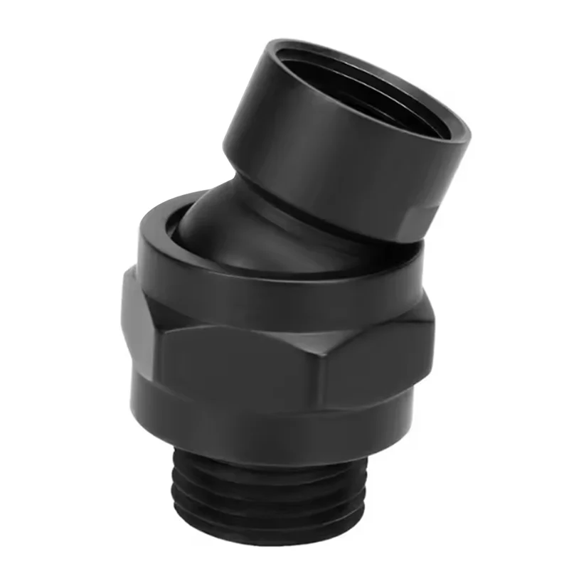 360 °   محول كرة دوارة لرأس الدش العالمي يناسب رؤوس دش المطر الثابتة المحمولة باليد