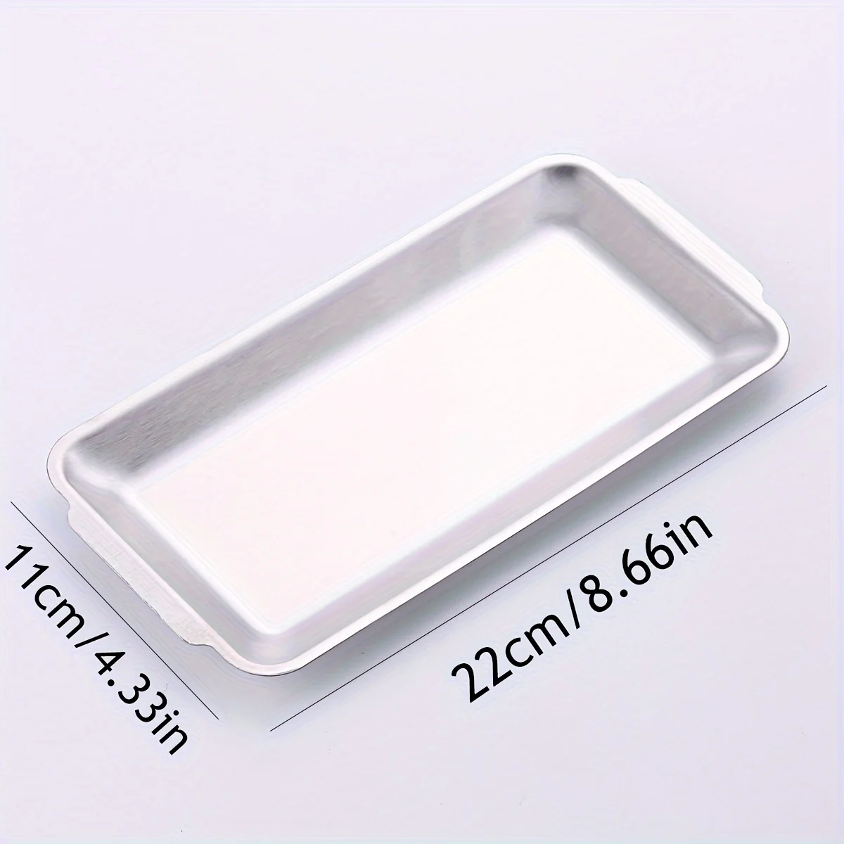 Square storage tray, multi-purpose nail tool storage tray, nail clipper tray, nail studio desktop tool storage tray,