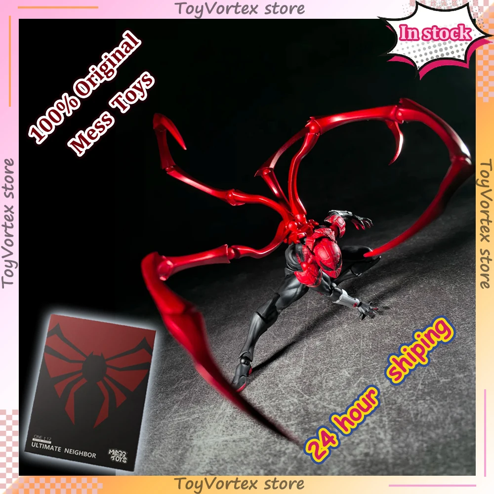 

24 Hour Shipping Mess Toys Superior Spider Man Messtoys Spiderman Doctor Octopus Peter Parker Neighbor Anime Action Figure Toys