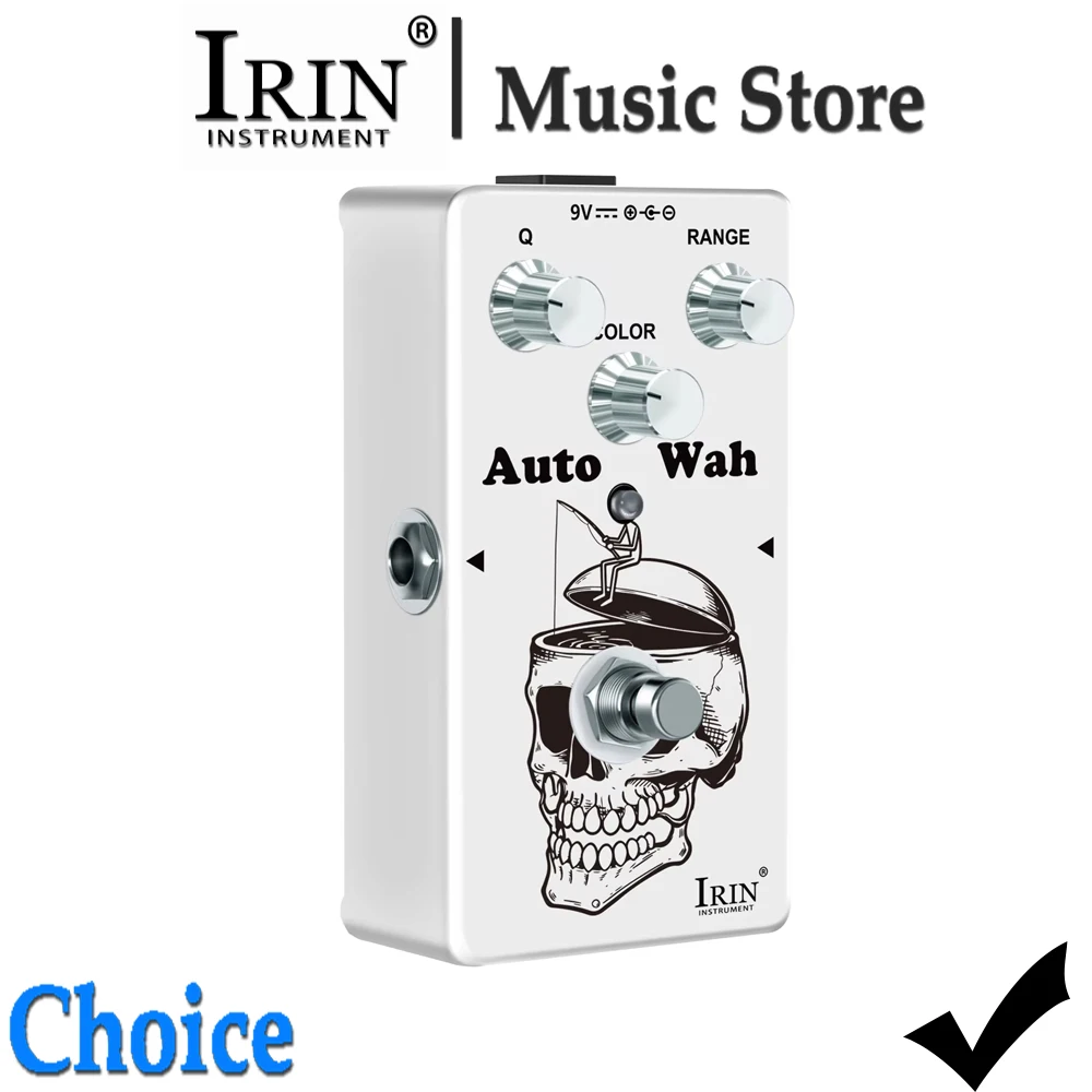 IRIN RA-02 Electric Guitar Effect Pedal Auto Wah Envelope Filter Effect Pedal True Bypass Pedal Electric Guitar Accessories