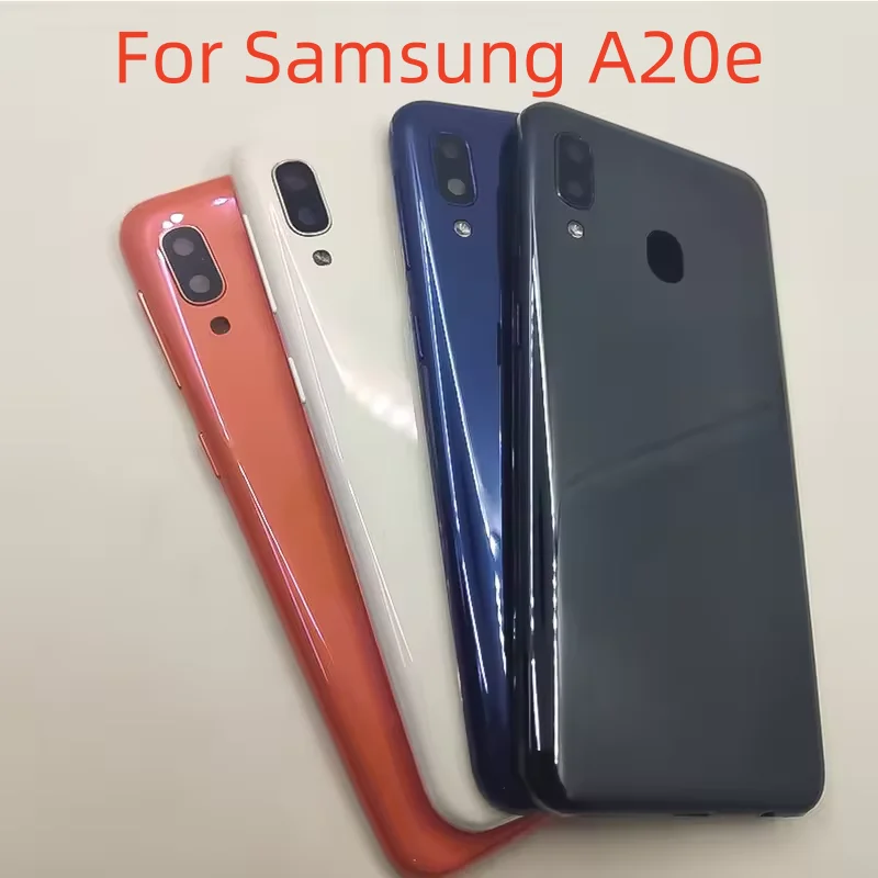 Крышка батарейного отсека для Samsung Galaxy A20e SM-A202F SM-A202K Задняя крышка Замена заднего корпуса