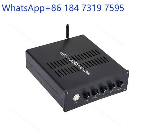 D6S Dual-core TPA3255 2.1 High-power Digital HiFi Power Amplifier Bluetooth 5.4 Independent Decoding (built-in Power Supply)