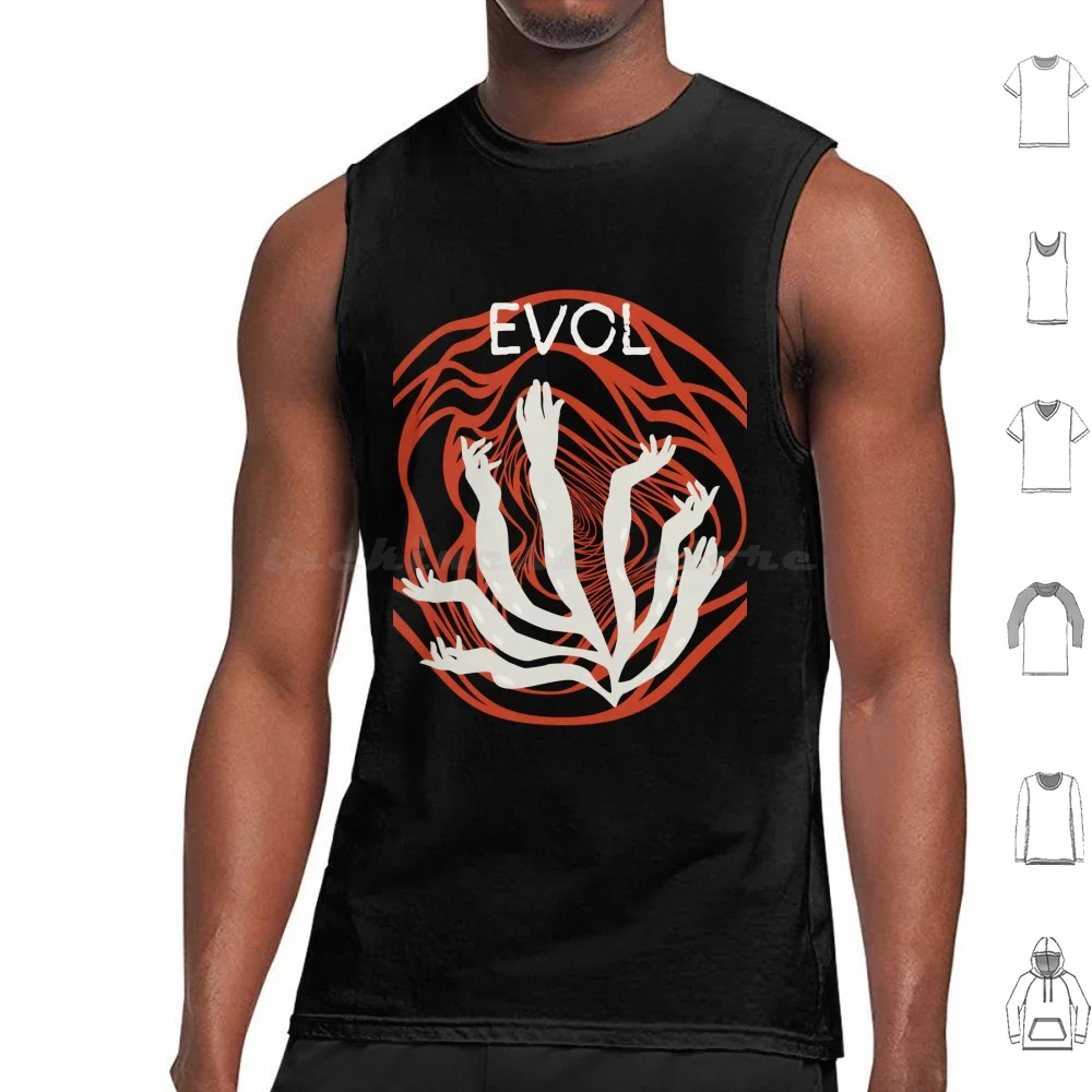 Evol camisetas sin mangas chaleco sin mangas Evol juventud Nowave No Wave Goo Sonicyouth banda música psicodélica lavadora Indie Post