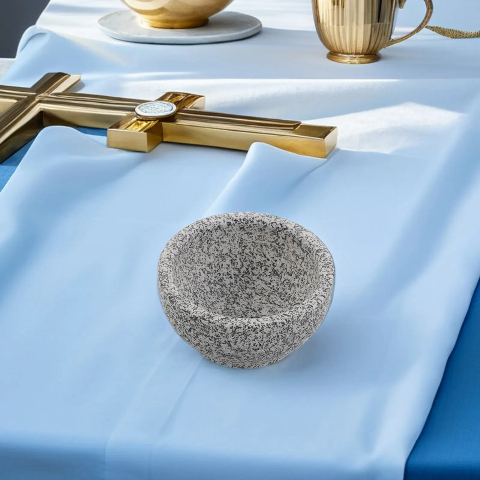 

Чаша для ароматерапии из натурального камня 5,5 дюймов, термостойкая, для сауны, домашнего спа и парной